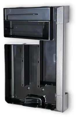 Immagine prodotto di Contenitore per macchine da caffè - Universale - Plastica nera - 352 x 225 x 60 mm