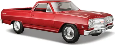 Produktbild von Maisto 1:24 Chevrolet El Camino 1965 blau metallic