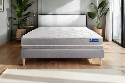 Obrázek produktu pro Matrace Actiflex touch 80x190 cm + rám postele s lamelovým roštem - tloušťka: 20 cm - jádro z taštičkových pružin - H3