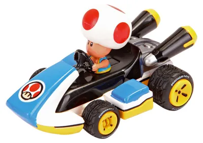 Image de Nintendo Carrera Mario Kart 8 Toad voiture de course 1:43 - Pullback