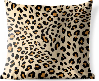 Produktbild von MuchoWow® Outdoor Kissen - Tiermuster - Panther - Leopard - 60x60 cm - Wetterfest - Lounge Kissen - Dekoration - Schlaf Kissen