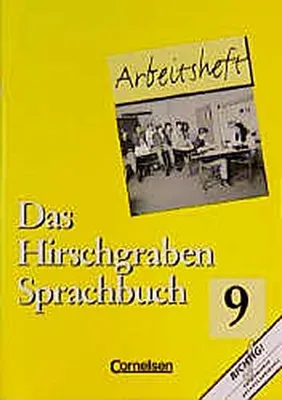 Produktbild von Das Hirschgraben Sprachbuch, Grundausgabe nach neuer Rechtschreibung, 9. Schuljahr
