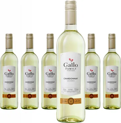 Produktbild von Gallo Family Chardonnay trocken | 13 % vol | 6 x 0,75 l