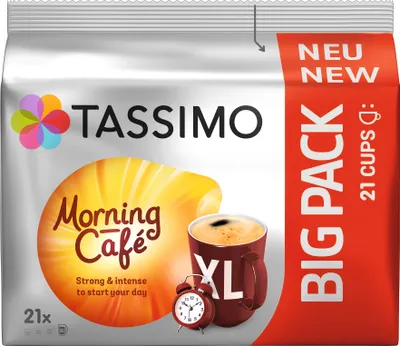 Produktbild von Tassimo Morning Café Big Pack | 21 XL, Kaffeekapseln