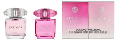 Image de Versace Exclusive Travel Retail Zestaw Bright Crystal Woda toaletowa, 30 ml + Bright Crystal Absolu Woda perfumowana, 30 ml