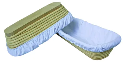 Produktbild von Gärtuch Spanntuch lang/oval für Gärkorb Brotkorb ø 14x42 cm für 1500 g Teiggewicht