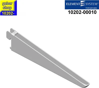 Produktbild von Konsole 3210u für Schiene 3201 17cm Epoxid Weiß
