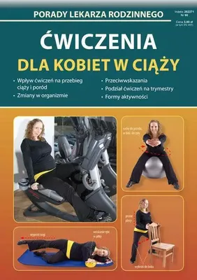 Zdjęcie produktu dla Poradnik dla przyszłych mam - Ćwiczenia w ciąży