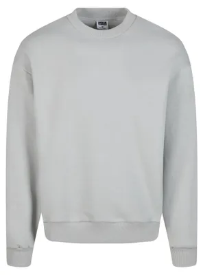 Immagine prodotto di Urban Classics - Maglione con scollo rotondo da uomo TN1664 (5XL) (grigio chiaro)