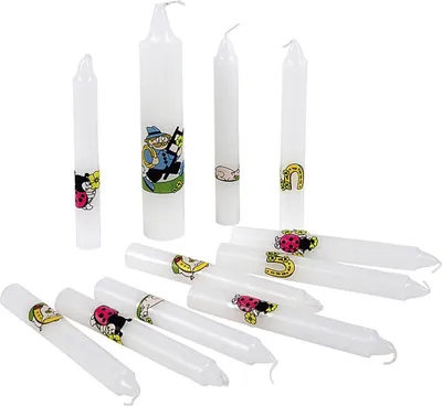 Produktbild von Geburtstagskerze mit 1 Lebenslicht 11er Pack
