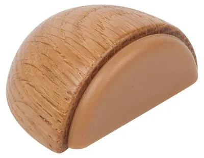 Zdjęcie produktu dla Zestaw 24 sztuk drewnianych zatrzasków do drzwi, wykonanych z dębu, o wymiarach 49x38 mm