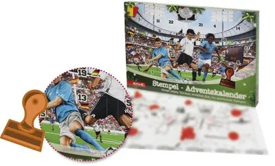 Produktbild von Stempel-Adventskalender Fußball