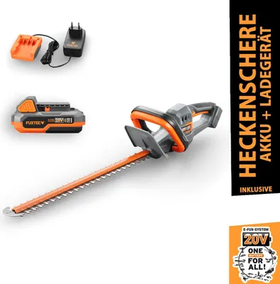 Zdjęcie produktu dla Nozyce do zywoplotu FUXTEC FX-E1HS20, 20V, 52cm, z akumulatorem i ladowarka
