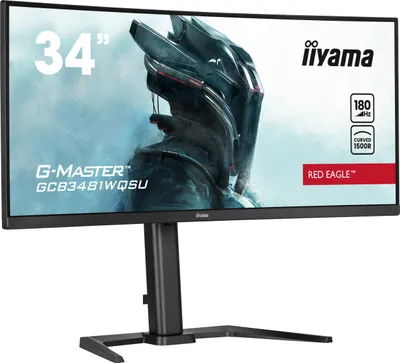 Image de Iiyama G-MASTER Red Eagle GCB3481WQSU-B1 - LED-Monitor - Gaming - gebogen - 86.4 cm (34″)