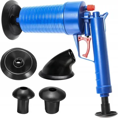Produktbild von Pressluft Rohrreiniger Druckluft Reiniger Rohrreinigungspistole WC Dusche Waschbecken Küche Reinigung Luftdruck Druckluft Abflüsse Ohne Chemie