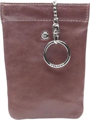 Produktbild von Esquire Leder Schlüsselmäppchen Toscana Key Case Coffee dunkelbraun