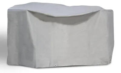 Produktbild von NYVI Gartentisch Abdeckung NYVIProtect - Tischhülle aus 600D Polyester - Wetterfest & Wasserfest - Schutzhülle für Gartentische & Sitzgruppen - Befestigung mit Zugband, L 123 x B 61 x H 74 cm
