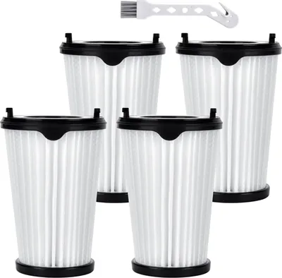 Produktbild von CX7 Filter für AEG AEF150 4 Stück Ersatzfilter für CX7-2 Classic x flexibility Ergorapido Akku Handstaubsauger,Filter Ersatzteile für alle Modelle AEG, Filterset für AEG CX7-2 & QX8 Animal x Power
