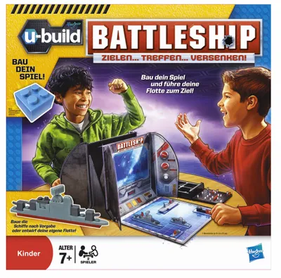 Produktbild von Hasbro U-Build Battleship 2 Spieler, ab 7 Jahren (25634100)