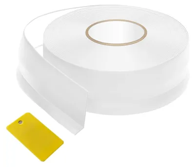 Productafbeelding van Zelfklevende PVC Plinten 20 x 50 mm (28 m) in Wit