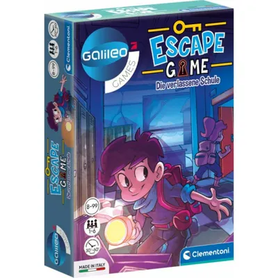 Produktbild von Clementoni Galileo Escape Game - Die verlassene Schule