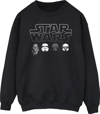 Produktbild von Star Wars - Sweatshirt für Herren BI45994 (XXL) (Schwarz)