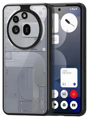 Obrázek produktu pro Pouzdro na mobilní telefon Nothing Phone 3a Pro, Dux Ducis Aimo, průhledné s černým rámečkem