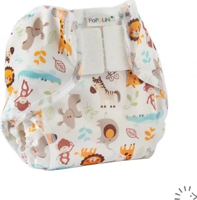 Produktbild von Popolini Überhose PopoWrap Wildlife Windelüberhose XS 2-4 kg