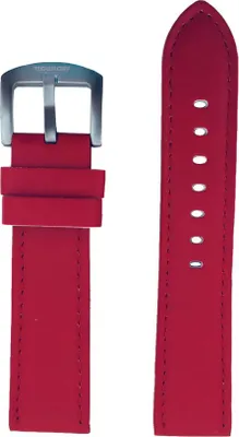 Obrázok produktu pre Hodinky BOBROFF Uni BFS011, červený kožený remienok