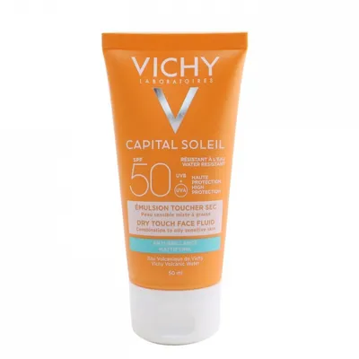 Immagine prodotto di Vichy Ideal Soleil SPF50 Emulsione viso tocco secco