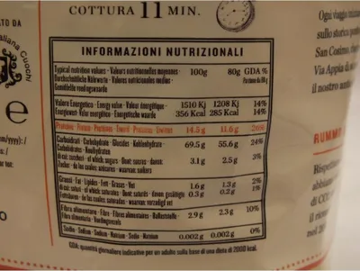 Produktbild von Rummo Mezze Penne Rigate No. 28 - Pasta aus Hartweizengrieß