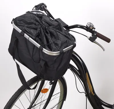 Produktbild von 24-Liter-Fahrradkorb aus Polyester zum Anclipsen