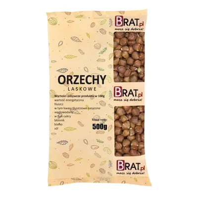 Zdjęcie produktu dla Orzechy laskowe 500g Brat.pl