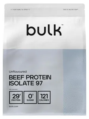 Produktbild von Bulk Beef Protein Isolate 97 (1000g) Unflavoured - Eiweiße - Rindfleisch Protein