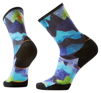Obrázok produktu pre Pánske bežecké ponožky Smartwool Targeted Cushion Crew Summit Sector v modrej farbe „nightfall“ vo veľkostiach 46–49