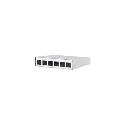 Produktbild von METZ CONNECT Keystone AP-Gehäuse 6 Port reinweiß RAL9010