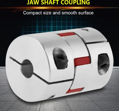Image de Coupleur d'arbre flexible OD30mm x L40mm CNC Stepper Motor Coupler Connector (8x12mm)