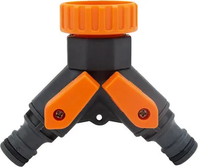 Produktbild von Wasserhahn-Adapter-Verteiler 2-Wege 3/4" + 1"