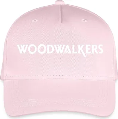 Produktbild von Spreadshirt Woodwalkers Film Logo Schriftzug Kinder Bio Basecap, One size, Hellrosa