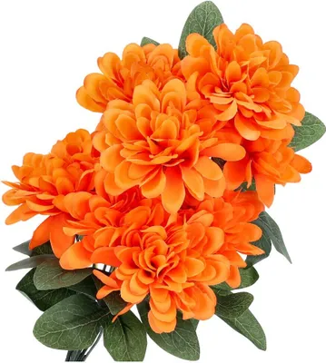 Produktbild von Dekolo Künstliche Blumen Deko Blumensträuße Dahlien Pflanzen