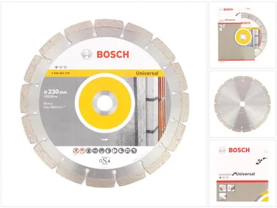 Zdjęcie produktu dla Bosch 2 608 602 195, Tarcza tnąca, Uniwersalne, Bosch, 2,22 cm, 23 cm, 2,3 mm