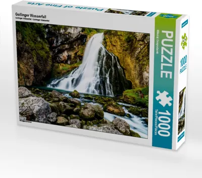 Produktbild von Calvendo Gollinger Wasserfall 1000 Teile Puzzle quer 640x480mm, Gospodarek Mikolaj; 7412535
