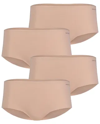 Produktbild von Skiny Damen Panty Modal Invisible 4-Pack beige - Größe 44