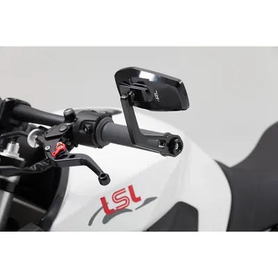 Produktbild von LSL Lenkerendspiegel im Gonia-Design, schwarz für W 800 Street - 35 KW