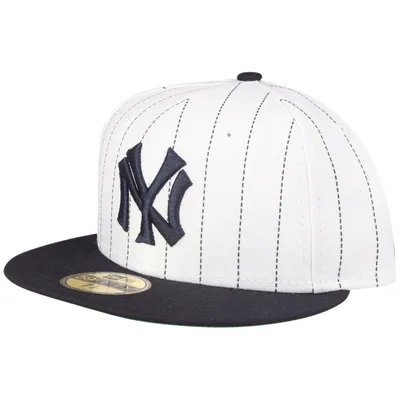 Image de Casquette New Era 59Fifty ajustée, motif rayures, équipe des Yankees de New York - Taille 7