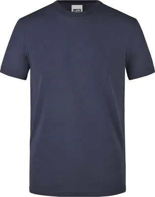 Produktbild von James & Nicholson Mens Workwear T-Shirt Gr. 4XL, navy