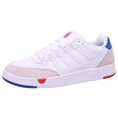 Produktbild von K-Swiss Set Pro Leather - Herren Schuhe Leder Weiß 07933-132-M , Größe: EU 44 UK 9.5