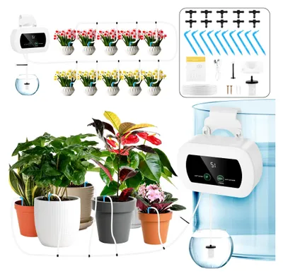 Produktbild von Bewässerungsset 15 m für Hochbeete - Tropfbewässerung für Garten und Balkon