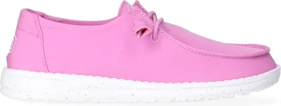 Produktbild von HEYDUDE Wendy Slub Canvas Damen Halbschuhe Violet Größe 43