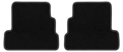 Immagine prodotto di Tappetini posteriori in moquette per Ford Escape MK3 2012- (SUV) – 2 pezzi, neri, su misura – Wielganizator LUX